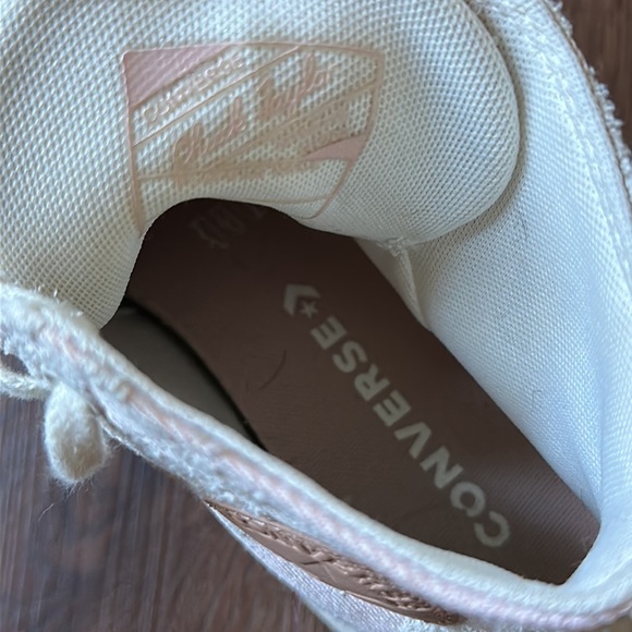 Converse Chuck Taylor Jacquard Platform Hightop Sneakers 9 - Picture 13 of 15